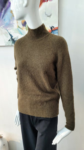 Stehkragen-Pullover