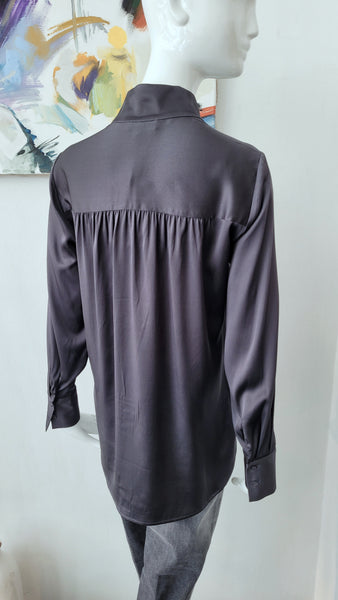 Seidenbluse mit Stretch