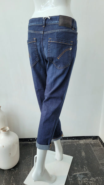 Jeans mit Knöpfen, blau