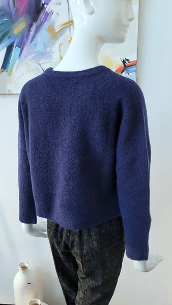 Pulli kurz, blau