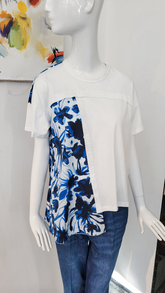 Shirt in aufwendigem Patchwork