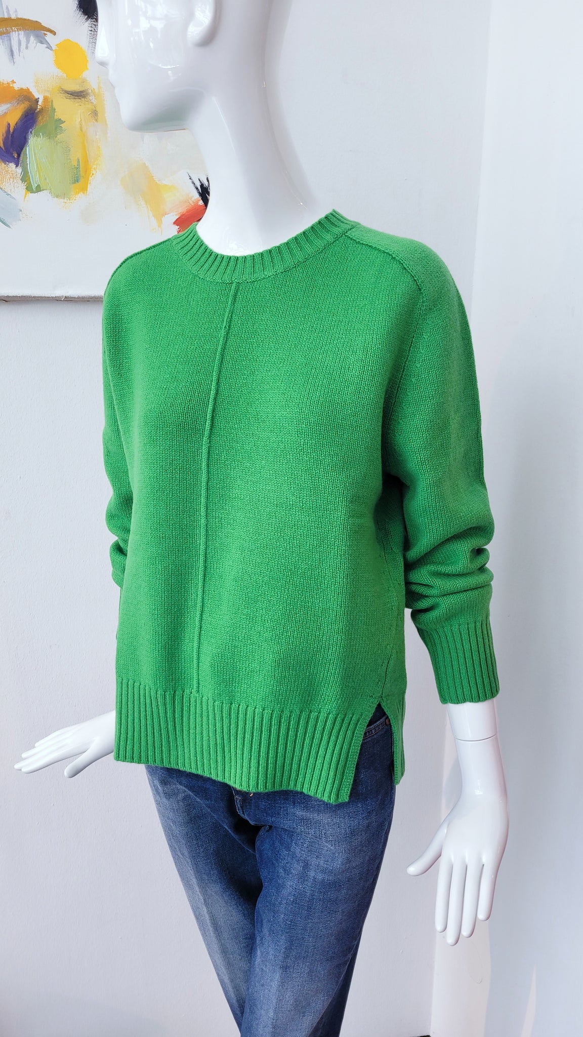 Pulli mit Details (grün)