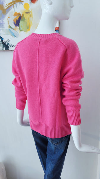 Pulli mit Details (pink)