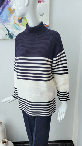 Pulli (dunkelblau gestreift)