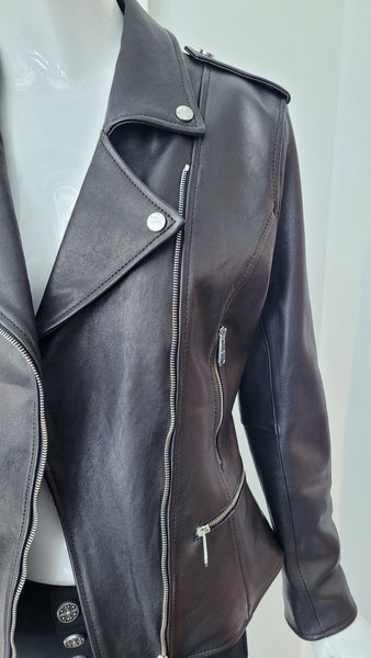 Lederjacke