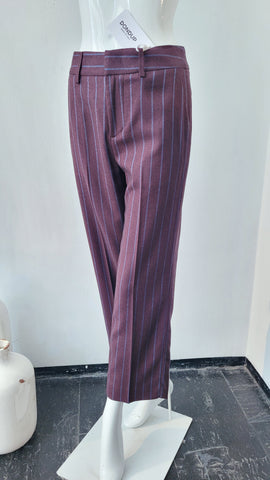 Hose Nadelstreifen (braun/blau)