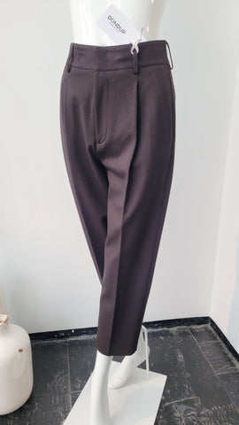 Hose Hahnentritt (braun)
