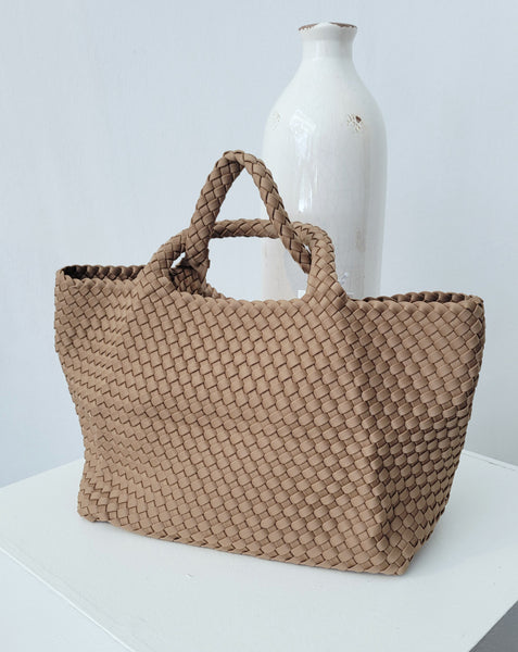 Tasche geflochten (sand)