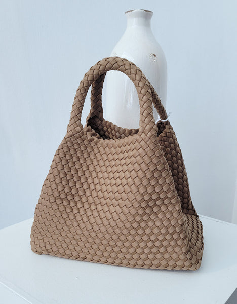Tasche geflochten (sand)