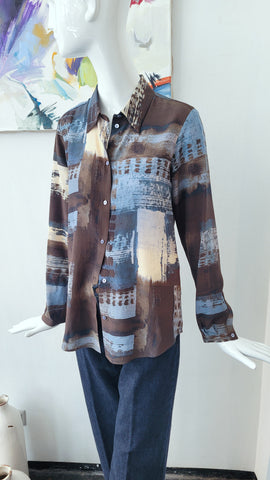 Seidenbluse