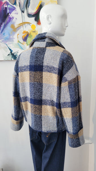 Wolljacke leicht overs.