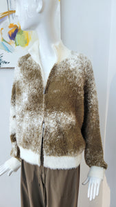 Strickblouson kuschelig overs.