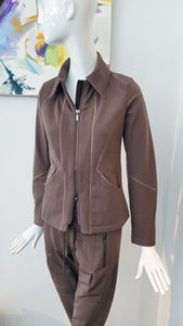 High-Tech Jacke warm (braun)