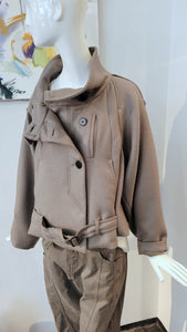 Wolljacke overs.(khaki)