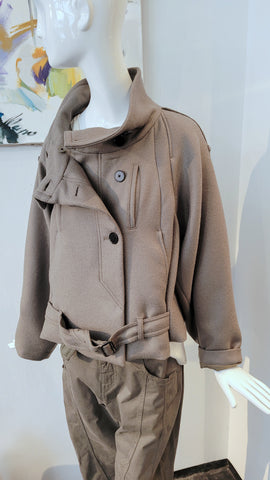 Wolljacke overs.(khaki)