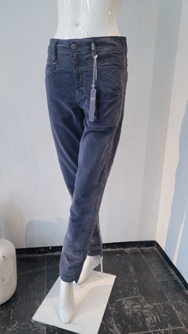 Velvethose (gewasch. blau)