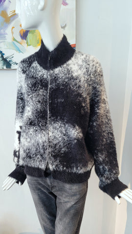 Strickblouson kuschelig overs.