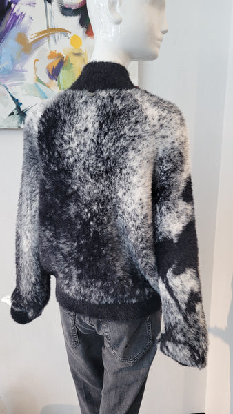 Strickblouson kuschelig overs.