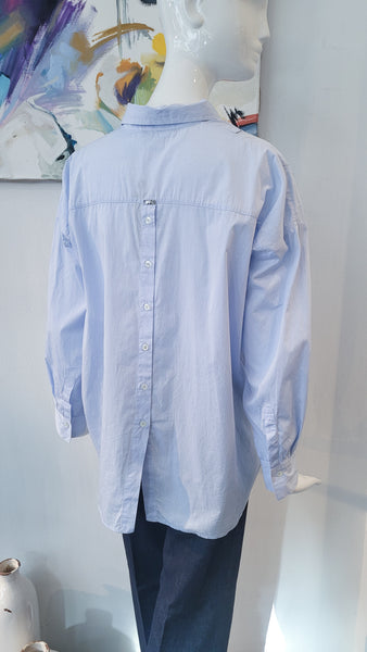 Hemd mit Details, overs.