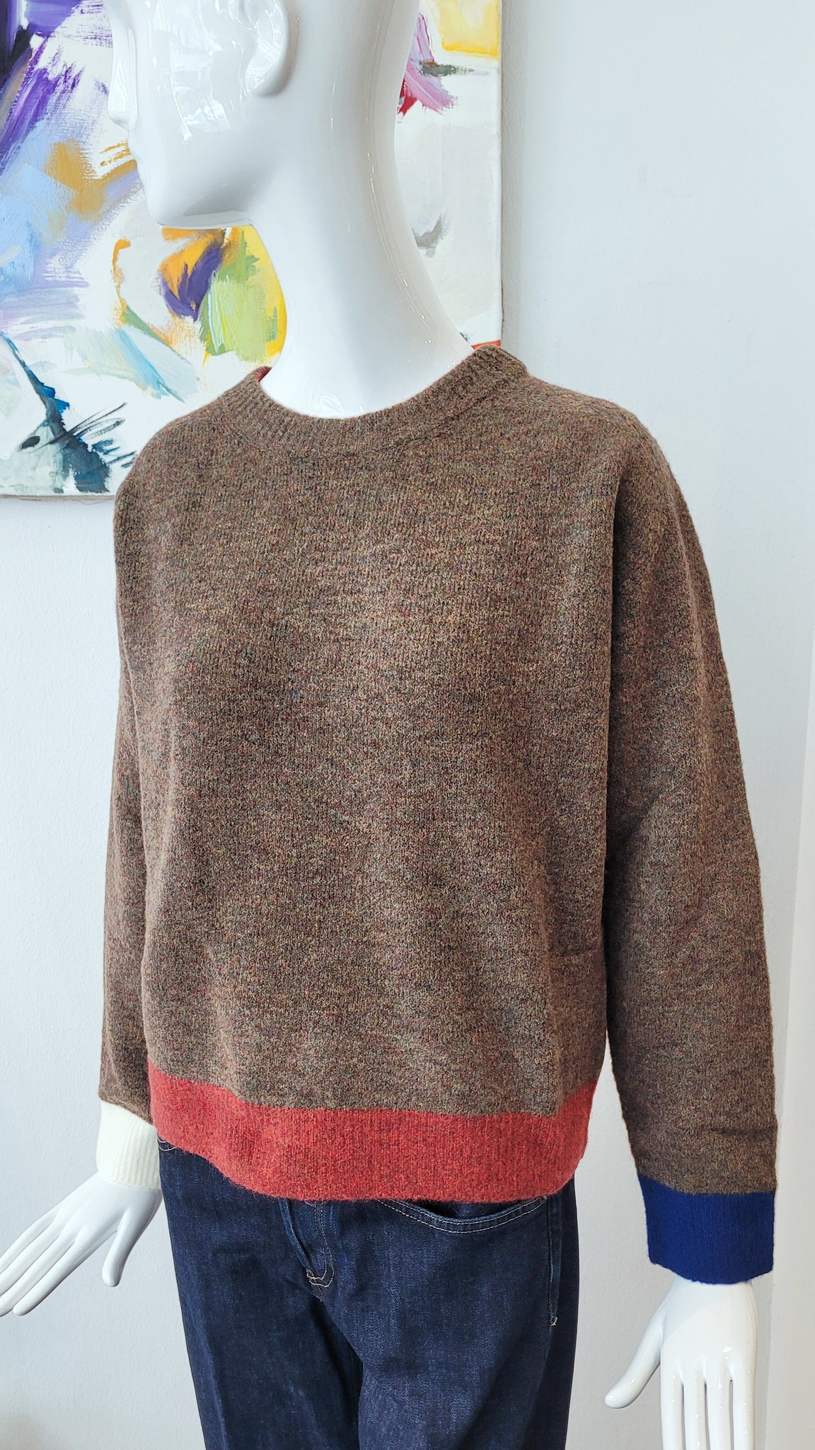 Pulli mit Farbakzenten (Multicol.)