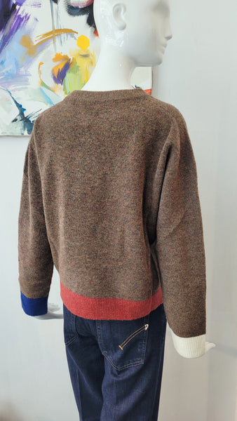Pulli mit Farbakzenten (Multicol.)