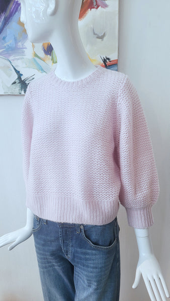 Pulli in Kaschmir/Seide (zartrosé)