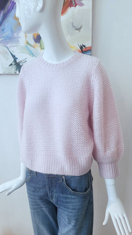 (NEU!) Pulli in Kaschmir/Seide (zartrosé)