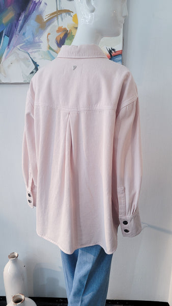 Hemdjacke overs. (rose)