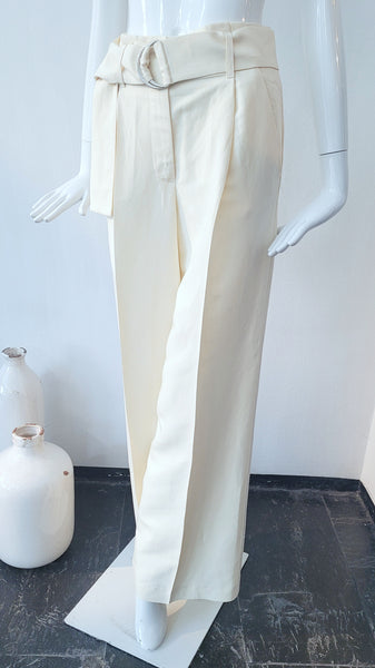 Hose mit Gürtel (vanilie)