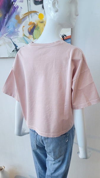 Shirt mit Vintage-Details (rose)