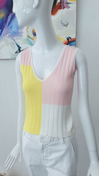 Top Rippenstrick (Pastels)(-30%)