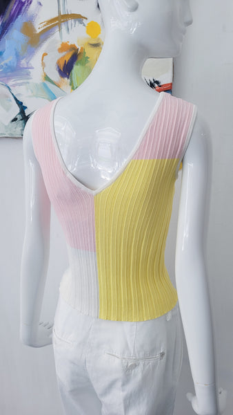 Top Rippenstrick (Pastels)(-30%)
