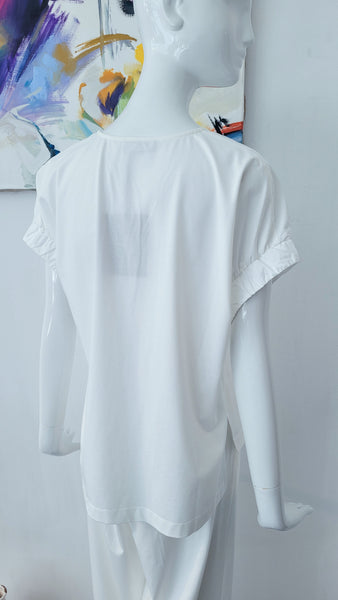 Top legere Form (weiss)