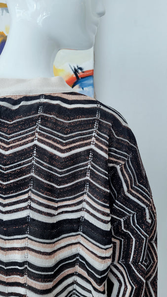 Jacke Zacken mit Lurex