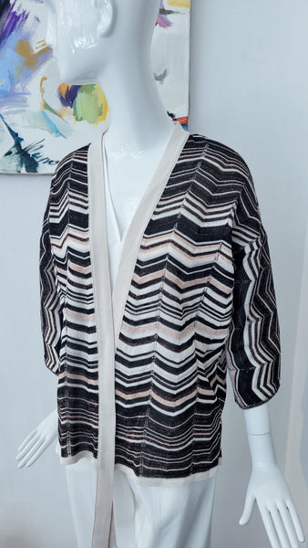 Jacke Zacken mit Lurex