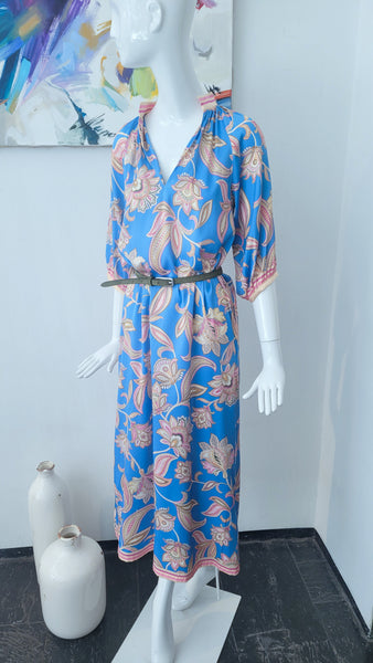 Seidenkleid mit Stretch