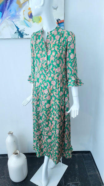 Seidenkleid mit Stretch