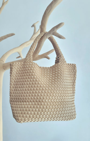 Tasche mit Gurt waschbar (beige)