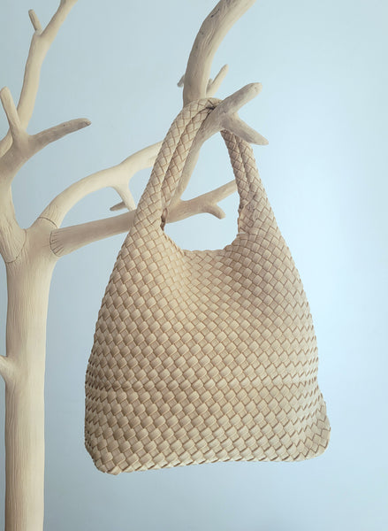 Tasche mit Gurt waschbar (beige)