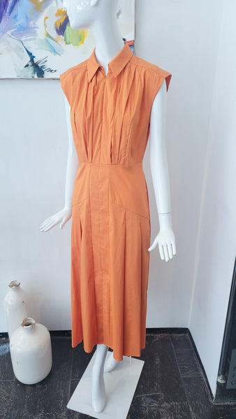 Hemdkleid (orange)