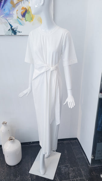 Shirtkleid (weiss)