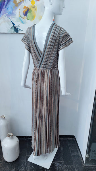 Strickkleid mit dez. Lurex
