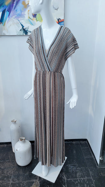 Strickkleid mit dez. Lurex