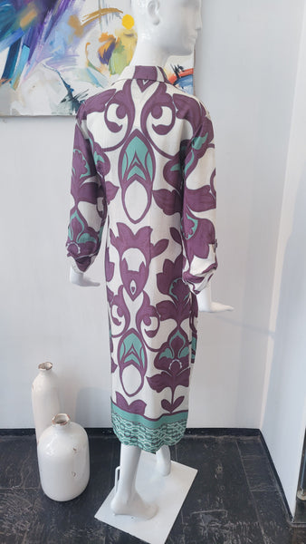 Hemdkleid fiessend, mit Bodüre