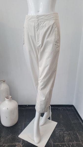 Hose Popeline karottig (beige)