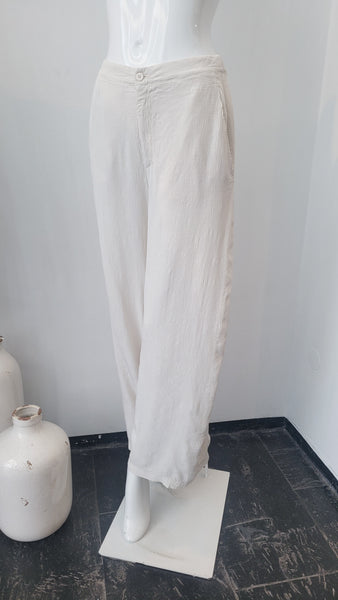 Hose gecrashte Visc. (natur)