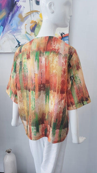 Seidenshirtbluse