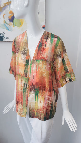 Seidenshirtbluse