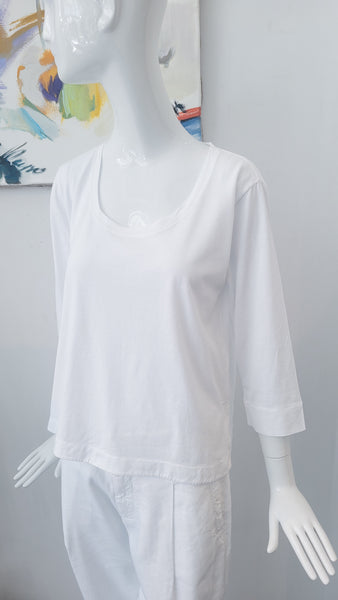 Shirt 3/4 Arm (weiß)