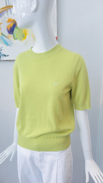 Pulli mit Seide (limette)
